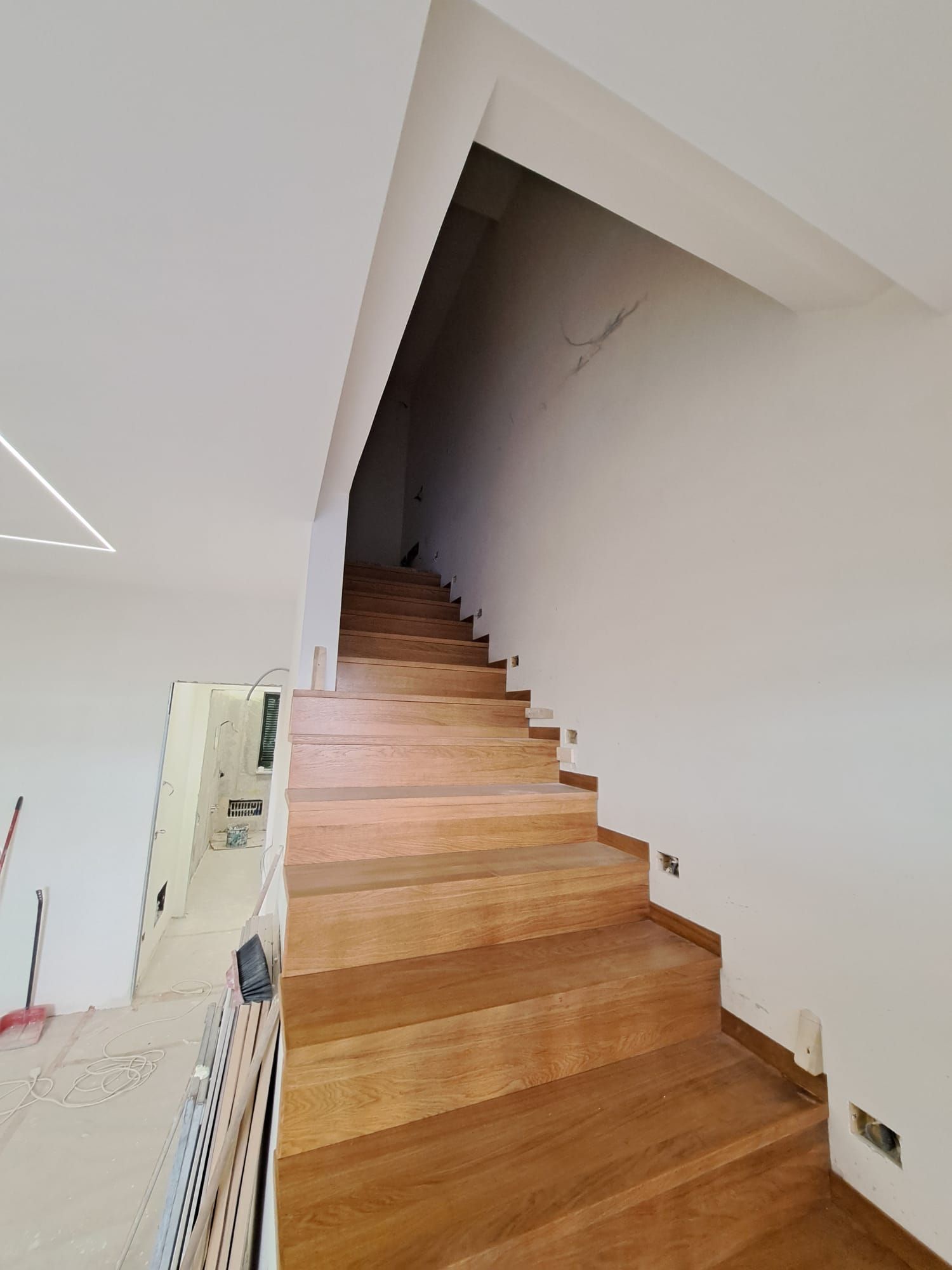 falegnameria, La Casa dell'Artigiano, scale in legno