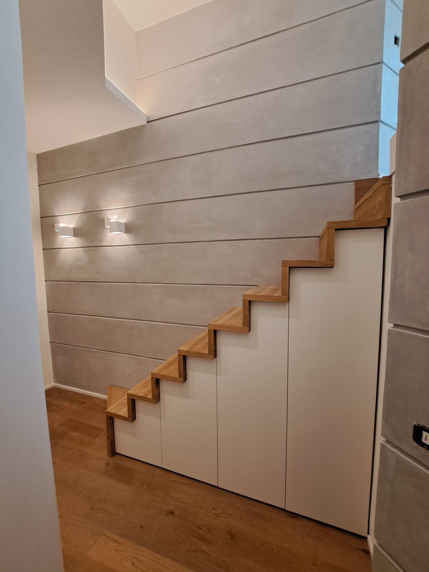 falegnameria, La Casa dell'Artigiano, scale in legno