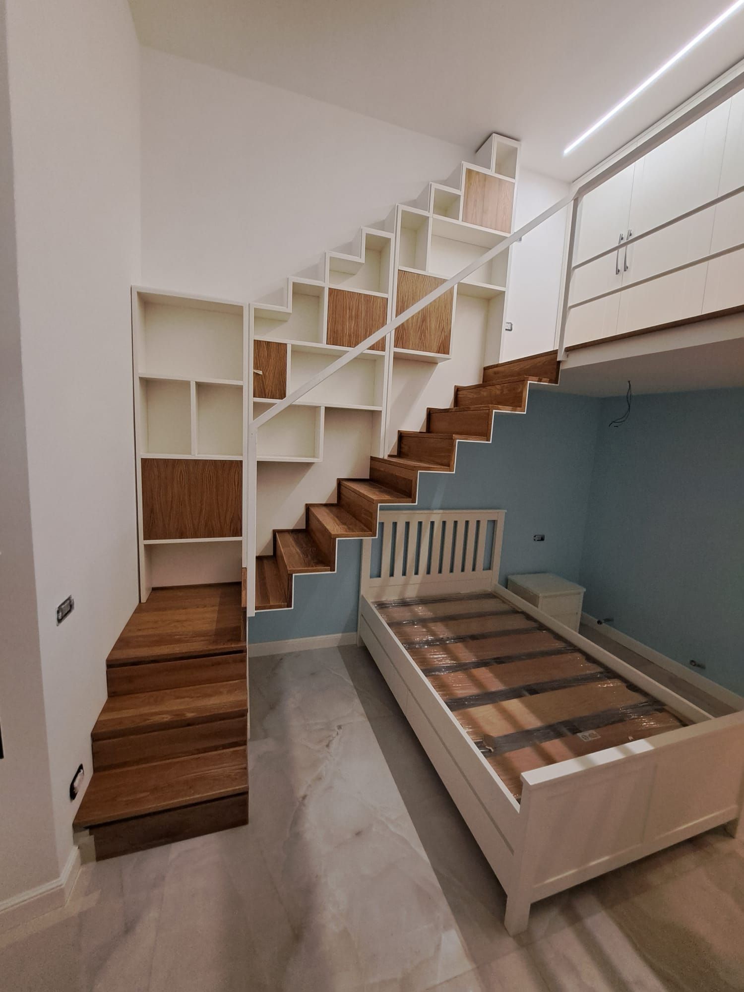 falegnameria, La Casa dell'Artigiano, scale in legno