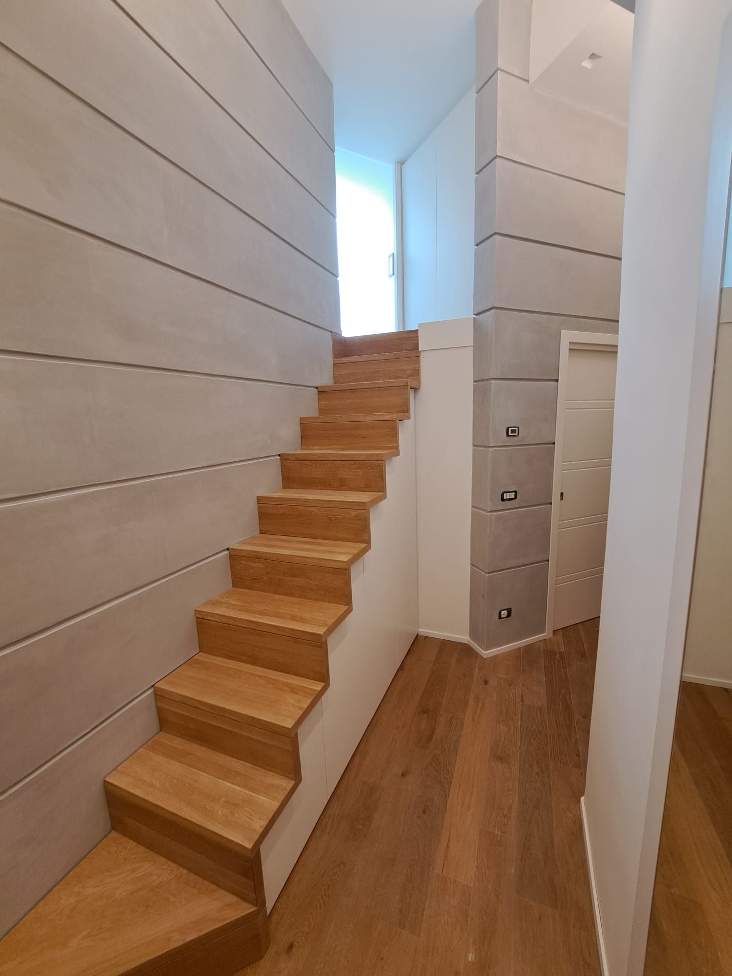 falegnameria, La Casa dell'Artigiano, scale in legno