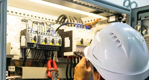 Checking Electrical Voltage— Electricians in Fullerton Cove, NSW