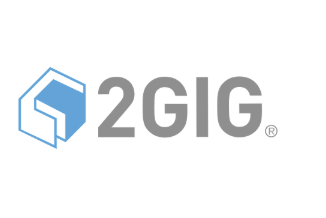 A logo for a company called 2gig on a white background.