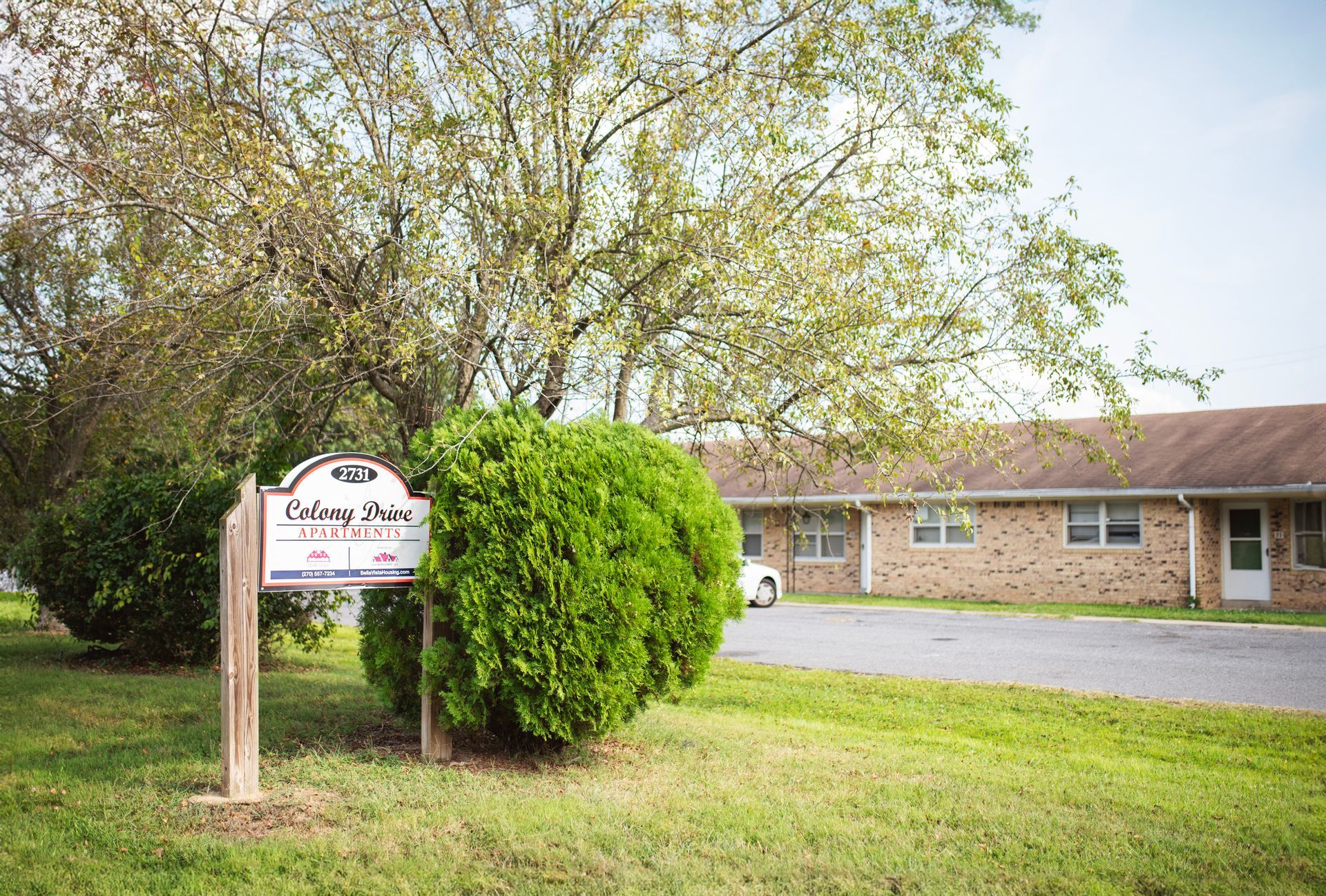 A house with a sign in front of it that says liberty park
