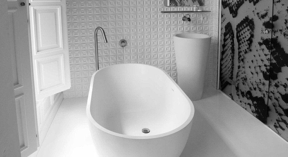 Vasca da bagno fuori terra