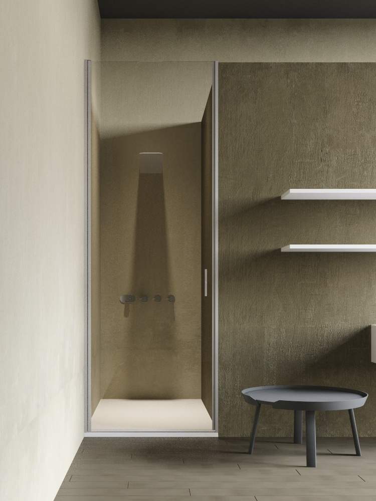 Box doccia e scaffali