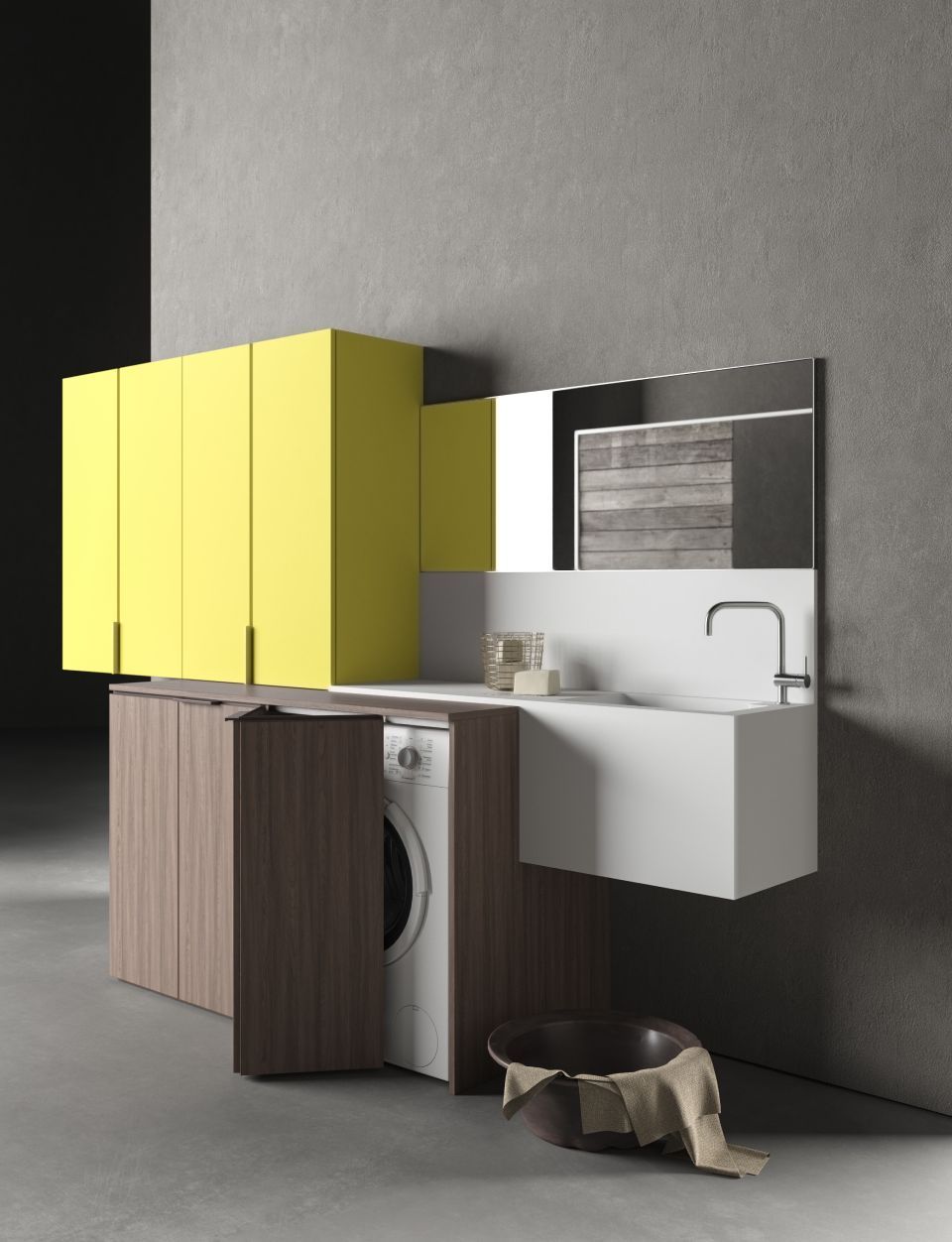 Mobili e lavatrice
