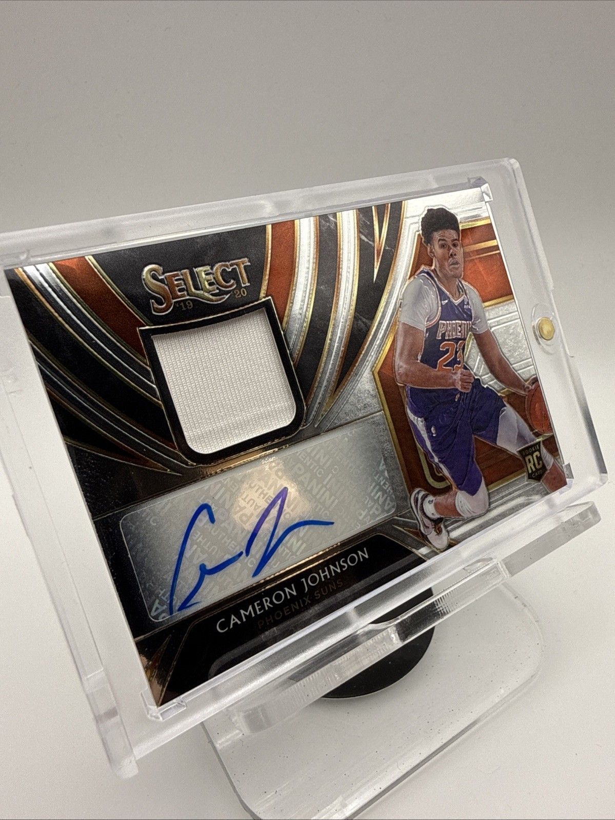 Cameron Johnson 2019-20 Select Rookie RC Patch Auto RPA 1/199