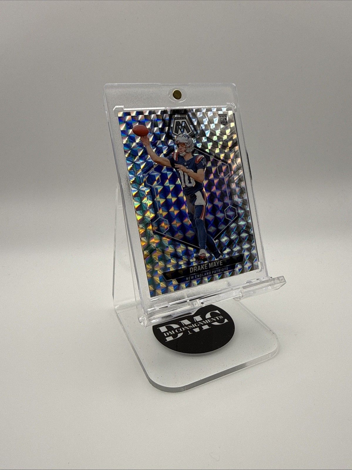 2024 Panini Mosaic - Rookies Drake Maye #303 Mosaic Prizm (RC)
