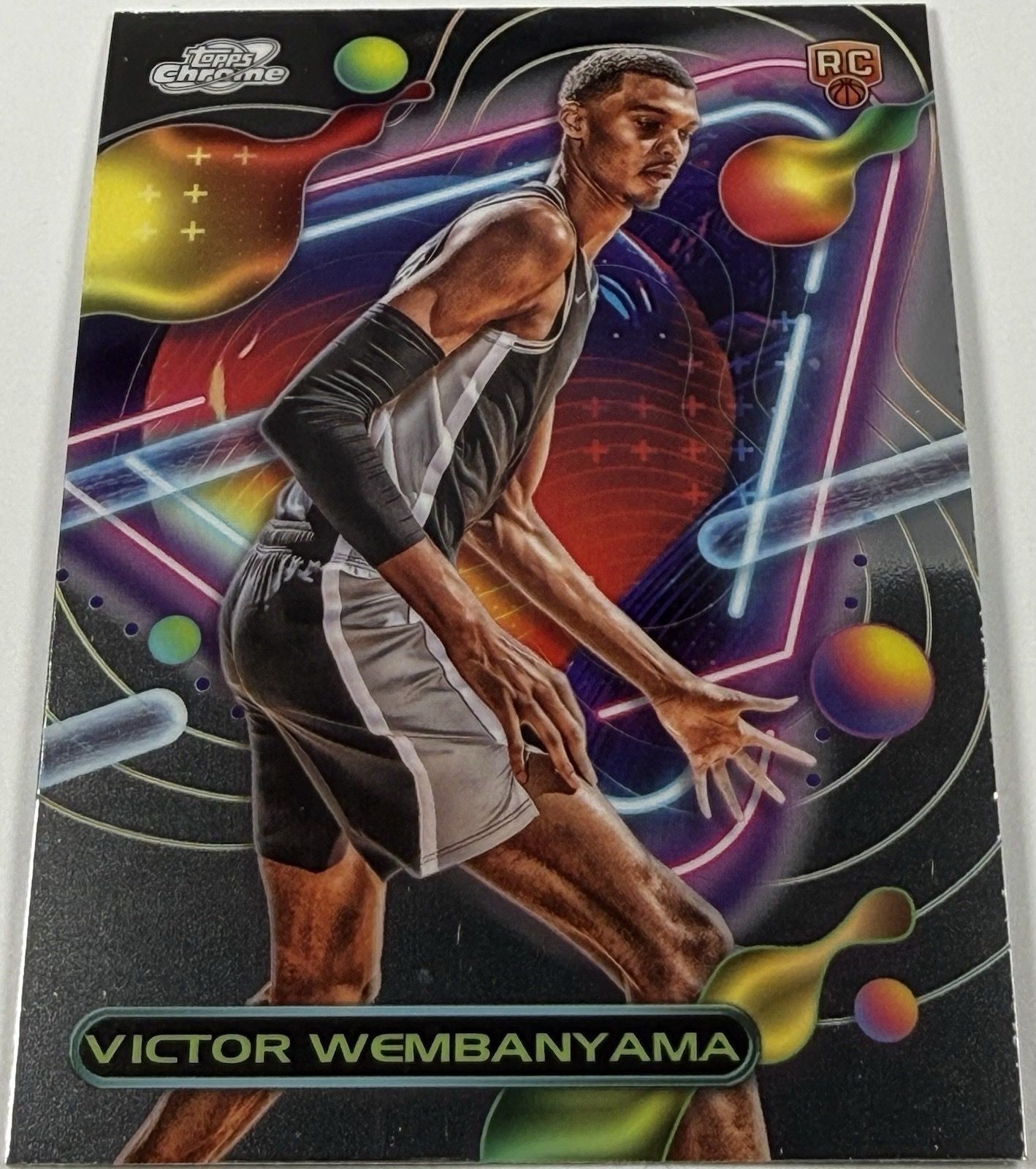 Victor Wembanyama 2023-24 Topps Chrome Cosmic Rookie #151 RC WEMBY