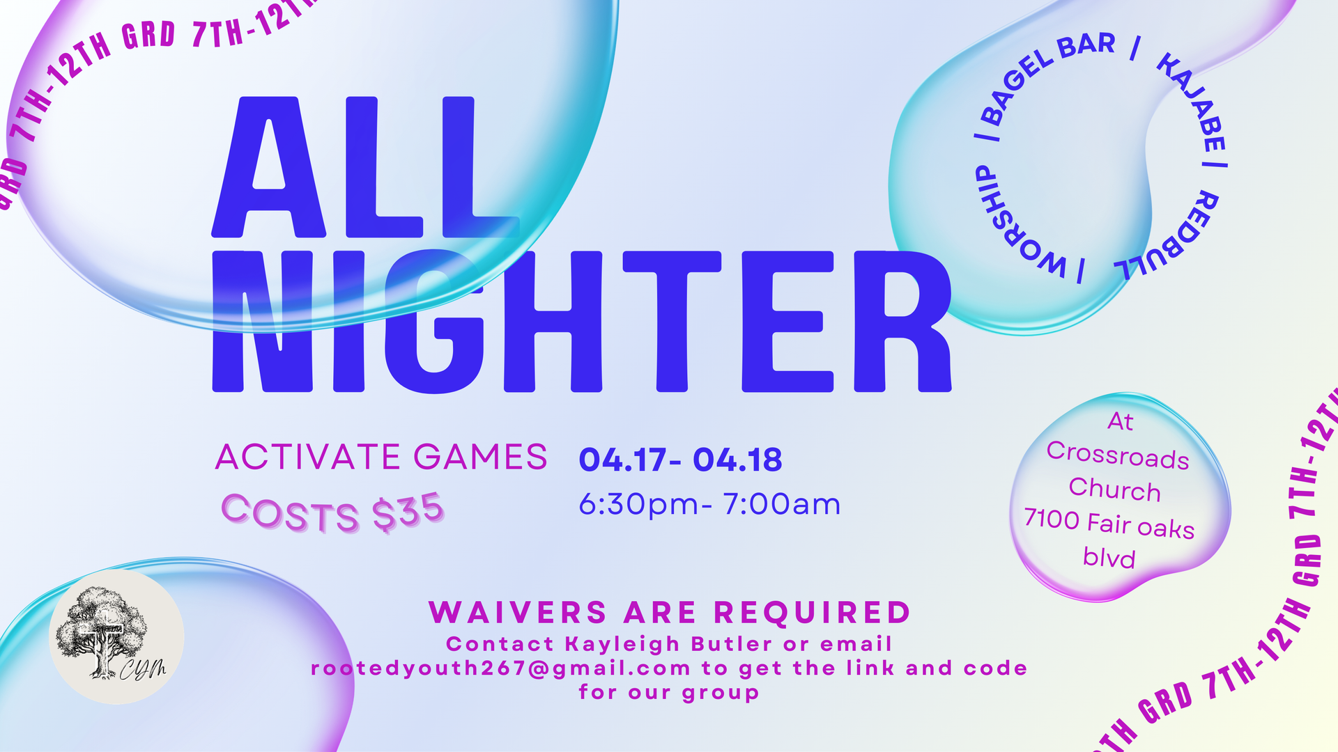 An advertisement for a men 's retreat in 2025