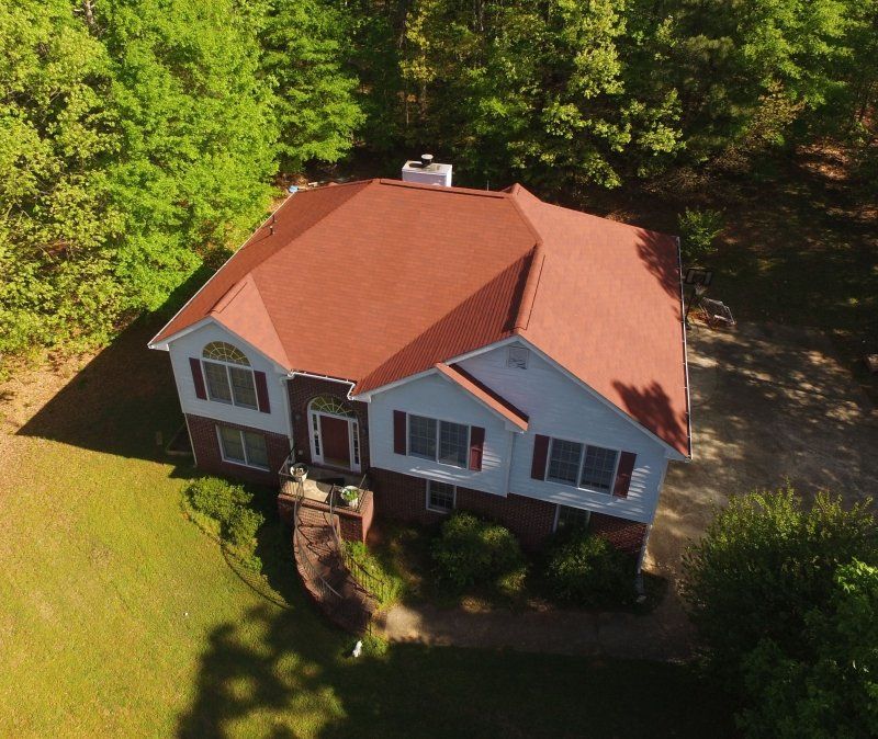 Certainteed Three Tab XT25 Shingle in Tile Red Blend located in Athens, GA