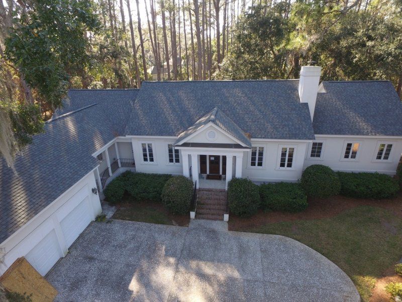 Certainteed Landmark  Lifetime Architectural Shingle in Georgetown Gray. Located in Savannah, GA