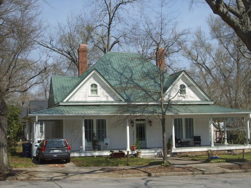 29 gauge Tuff Rib panels in Evergreen