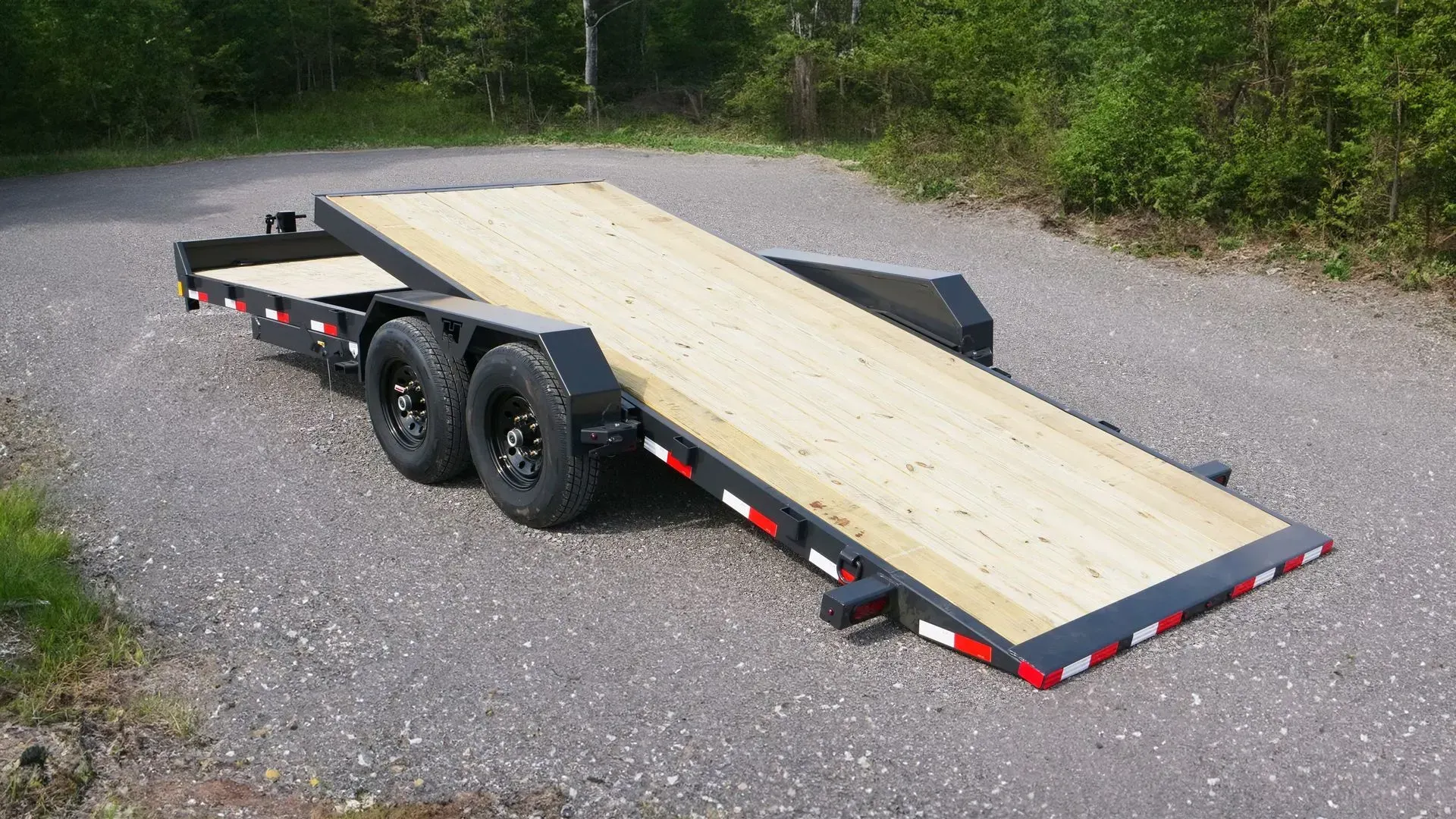 14K 16+4 Partial tilt trailer(S/N : 7X8BT202XSS000597)