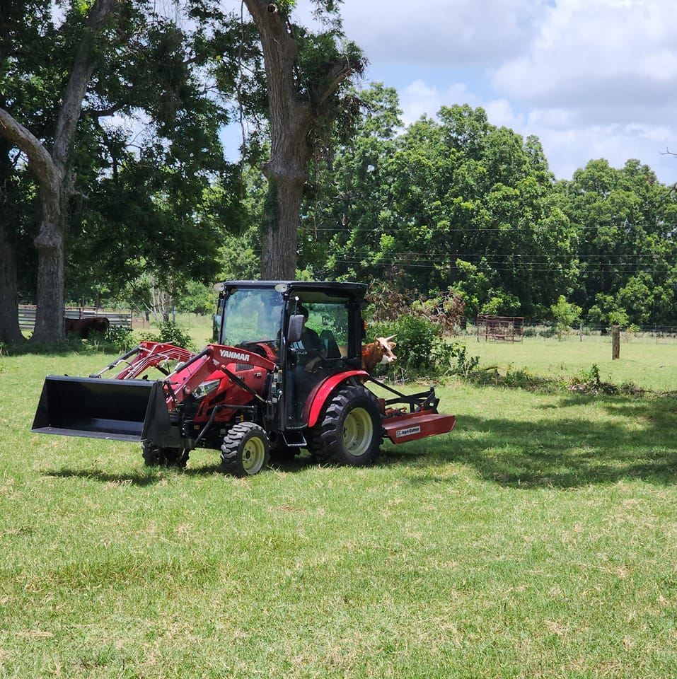 Tractor Mowing
