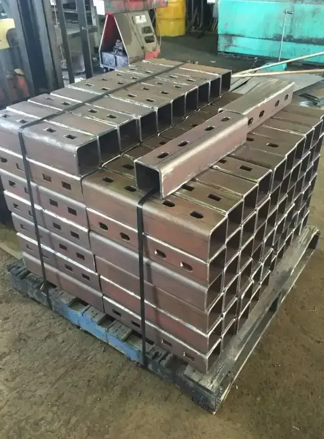 A Pallet Of Metal Pieces Stacked On Top Of Each Other — Agriweld Engineering in Dubbo, NSW