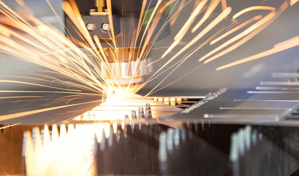 Cutting Metal with Laser
