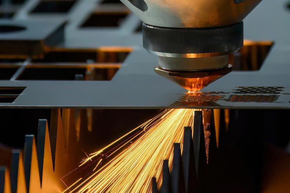 Laser Cutting A Metal