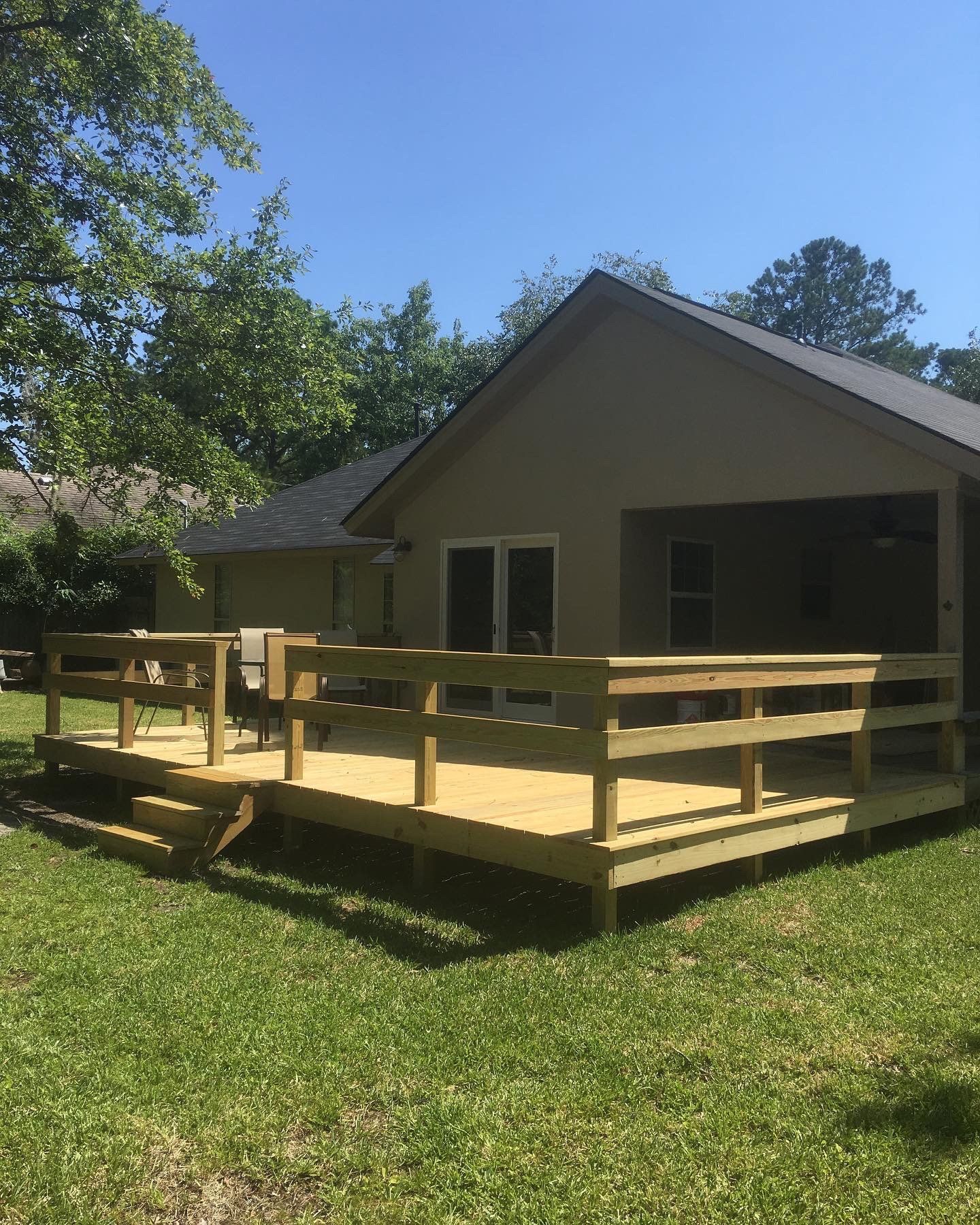 Wooden Deck — Rincon, GA — Centaur Home Renovations