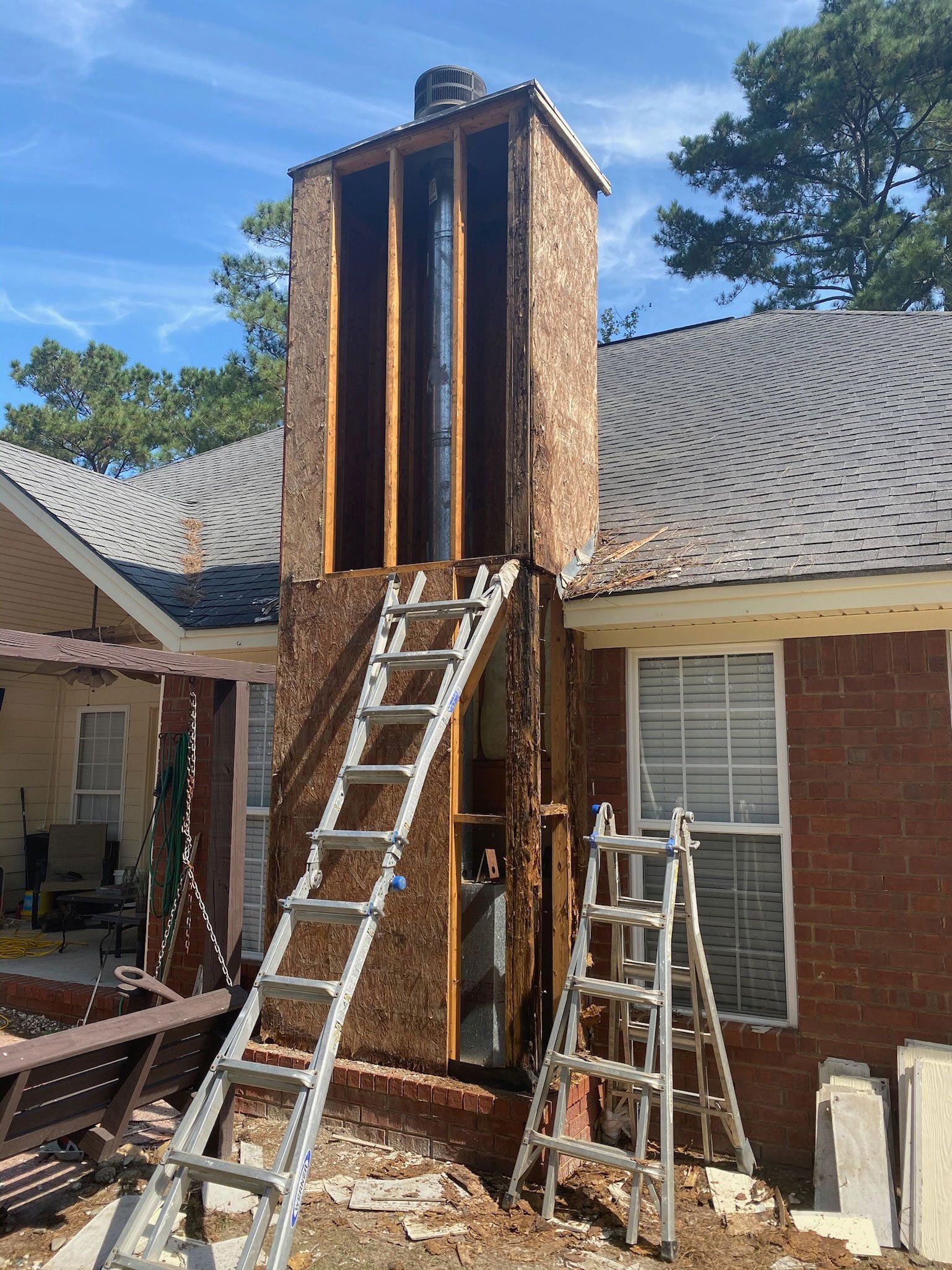 Chimney Renovation — Rincon, GA — Centaur Home Renovations