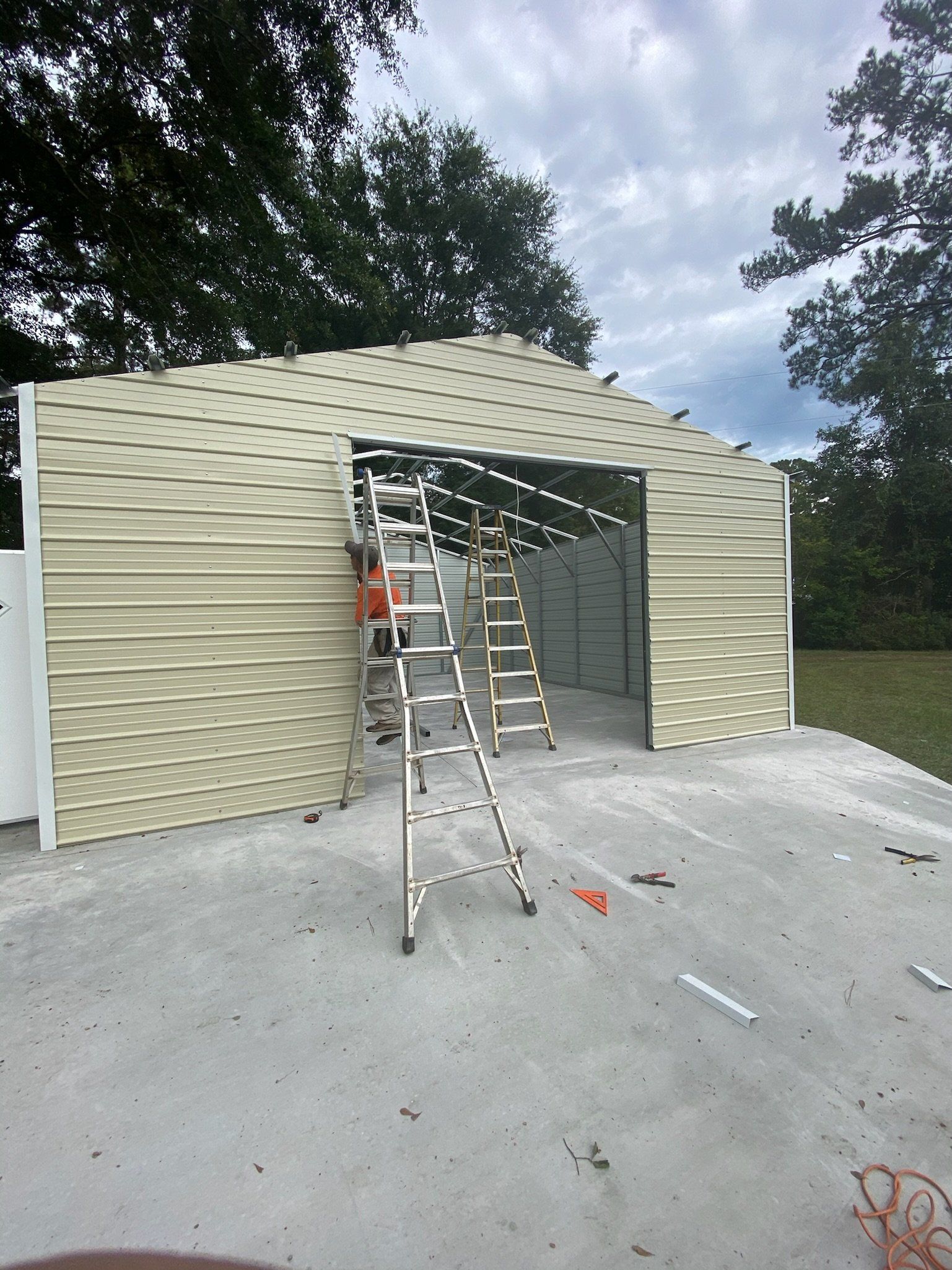 Storage Shed — Rincon, GA — Centaur Home Renovations