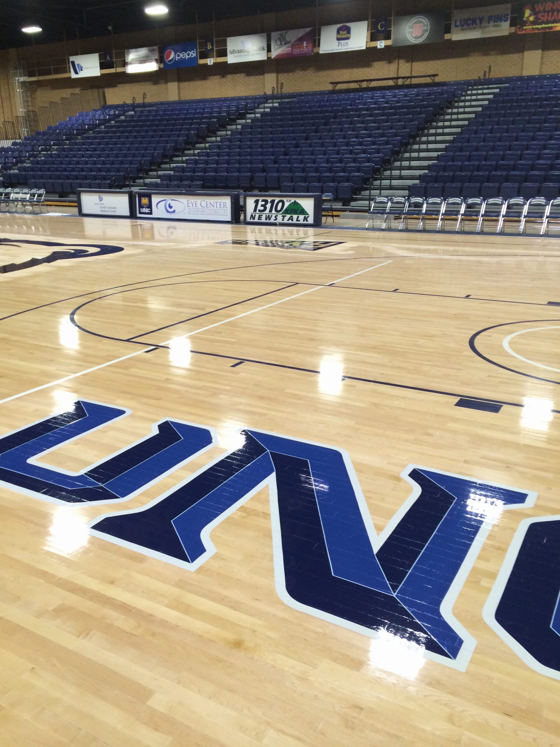 UNC Gym Floor — Denver, CO — All City Floor Co