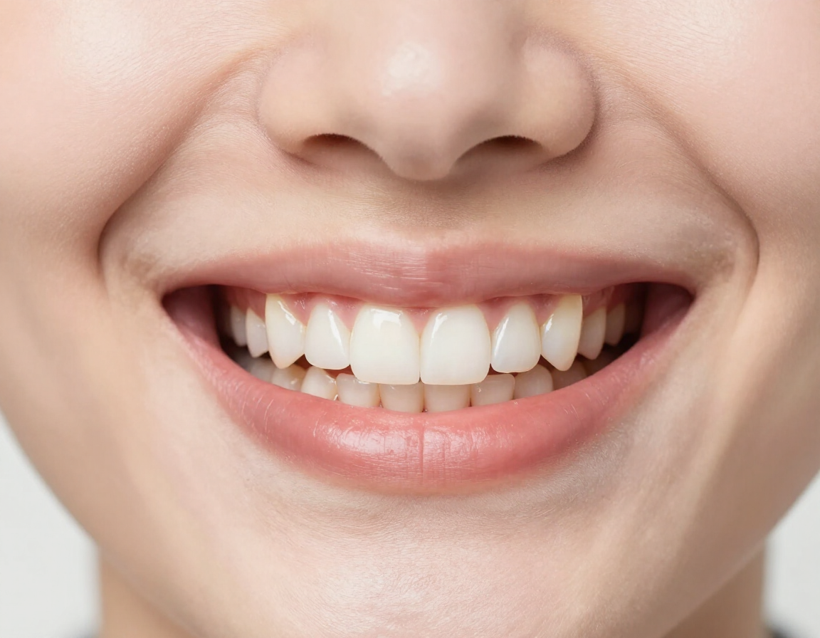 Sonrisa saludable y natural