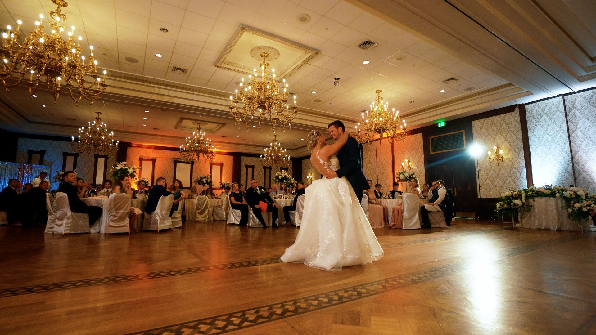 First Dance. Wedding Videography Captured by In Motion Video