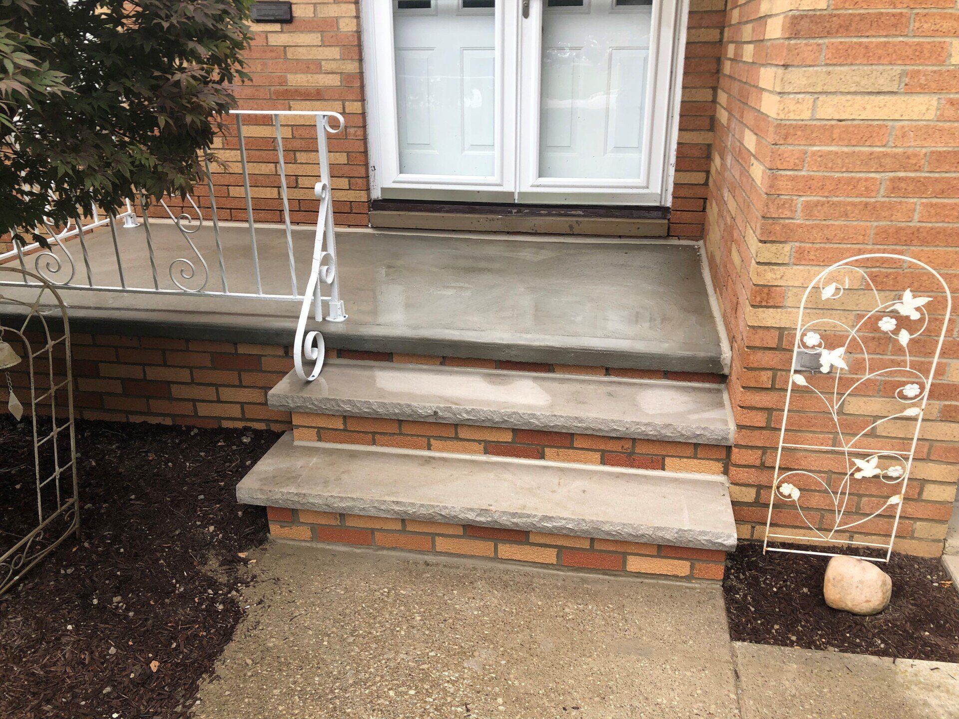 After Painting Staircase — Parma, OH — Brick by Brick