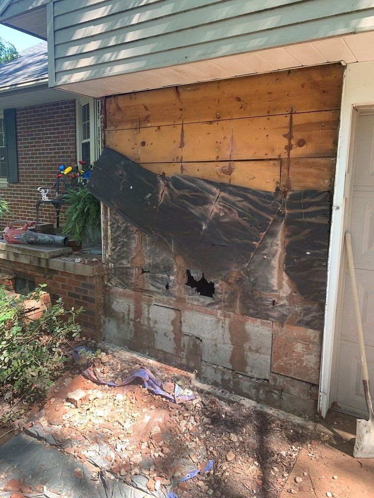 Before Masonry Repair — Parma, OH — Brick by Brick