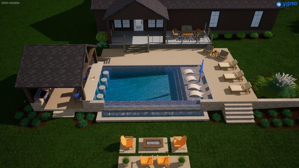 Pool Design  — Milledgeville, GA — Pamlico Pool Company