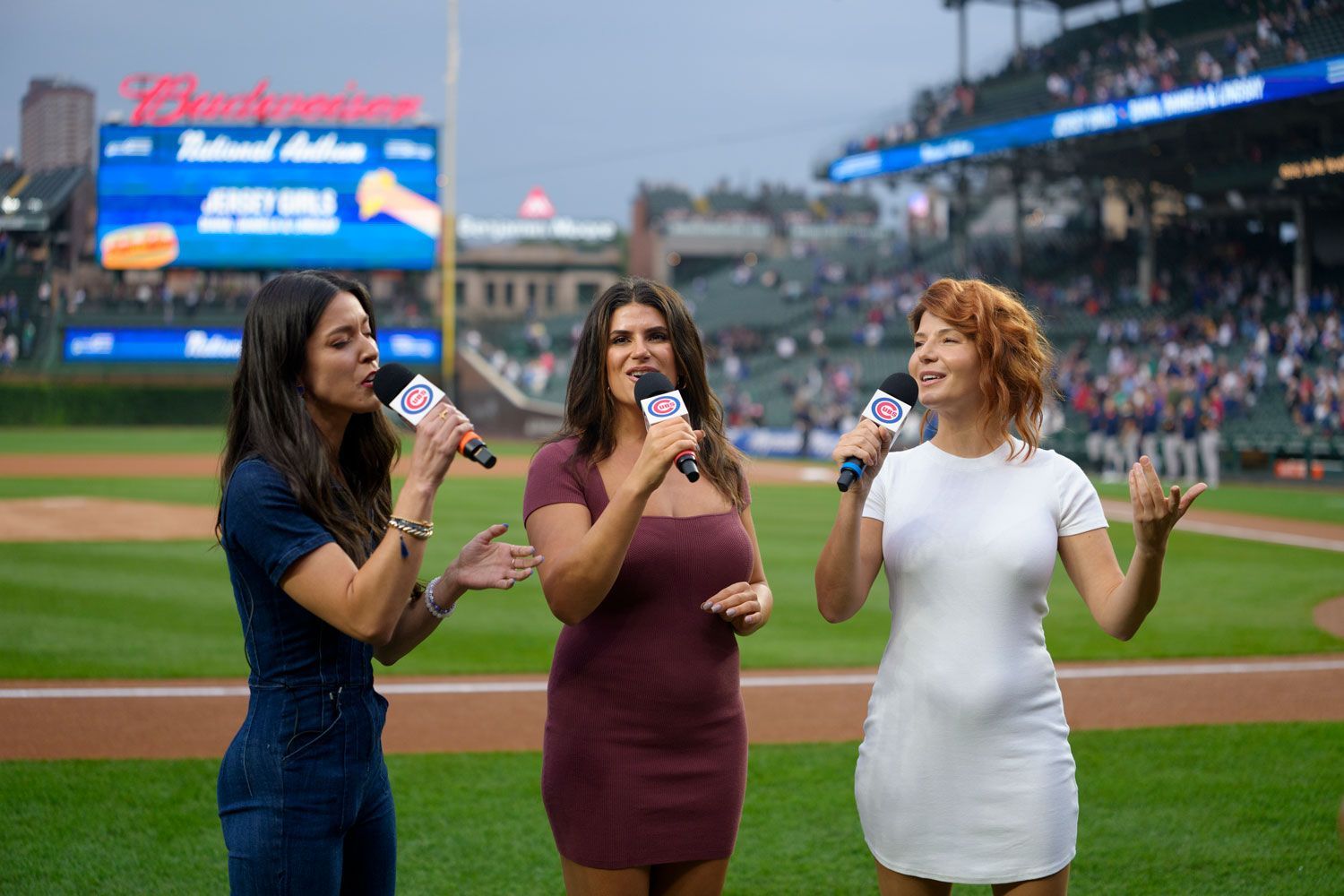Jersey Girls at Wrigley Field
