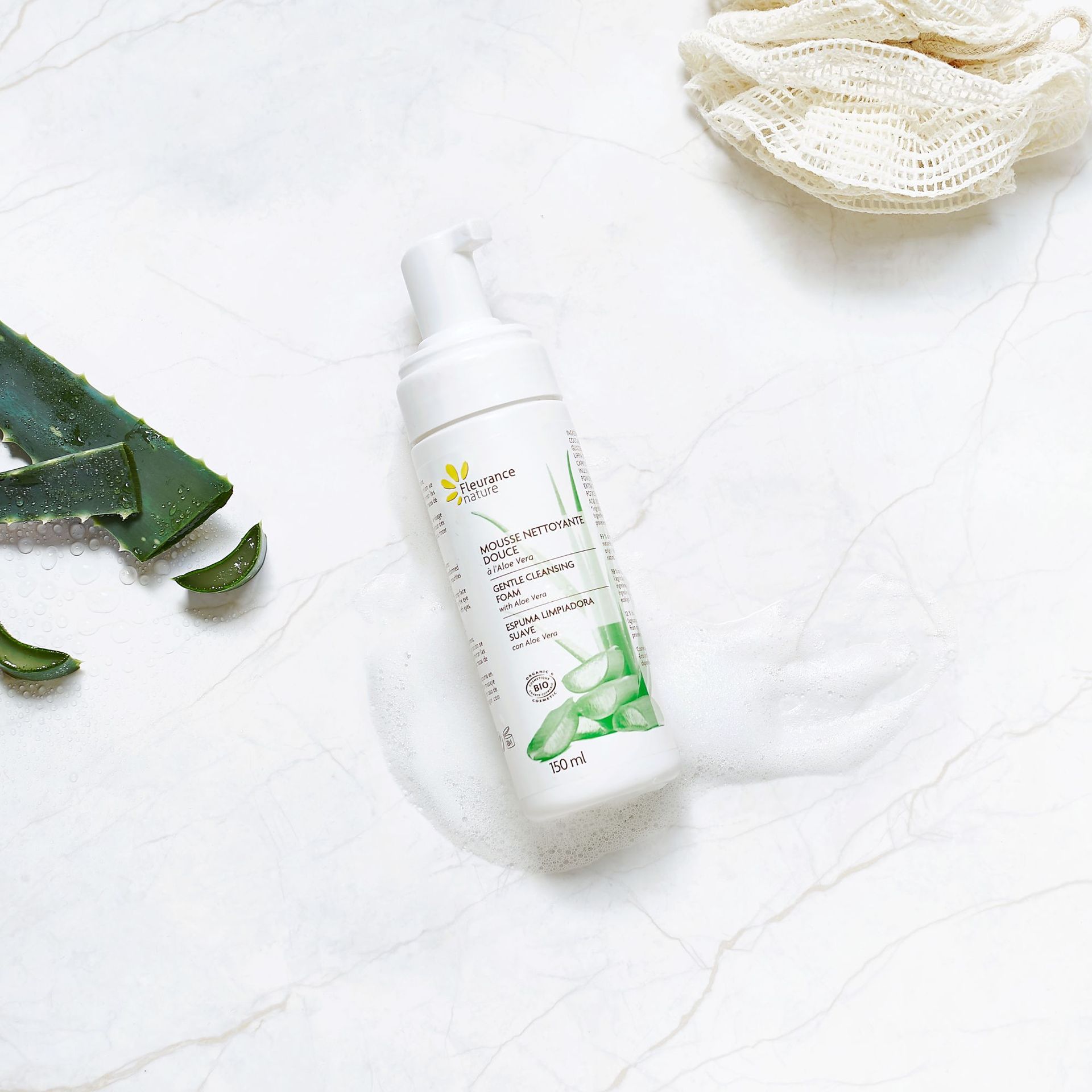 蘆薈溫和潔面慕斯