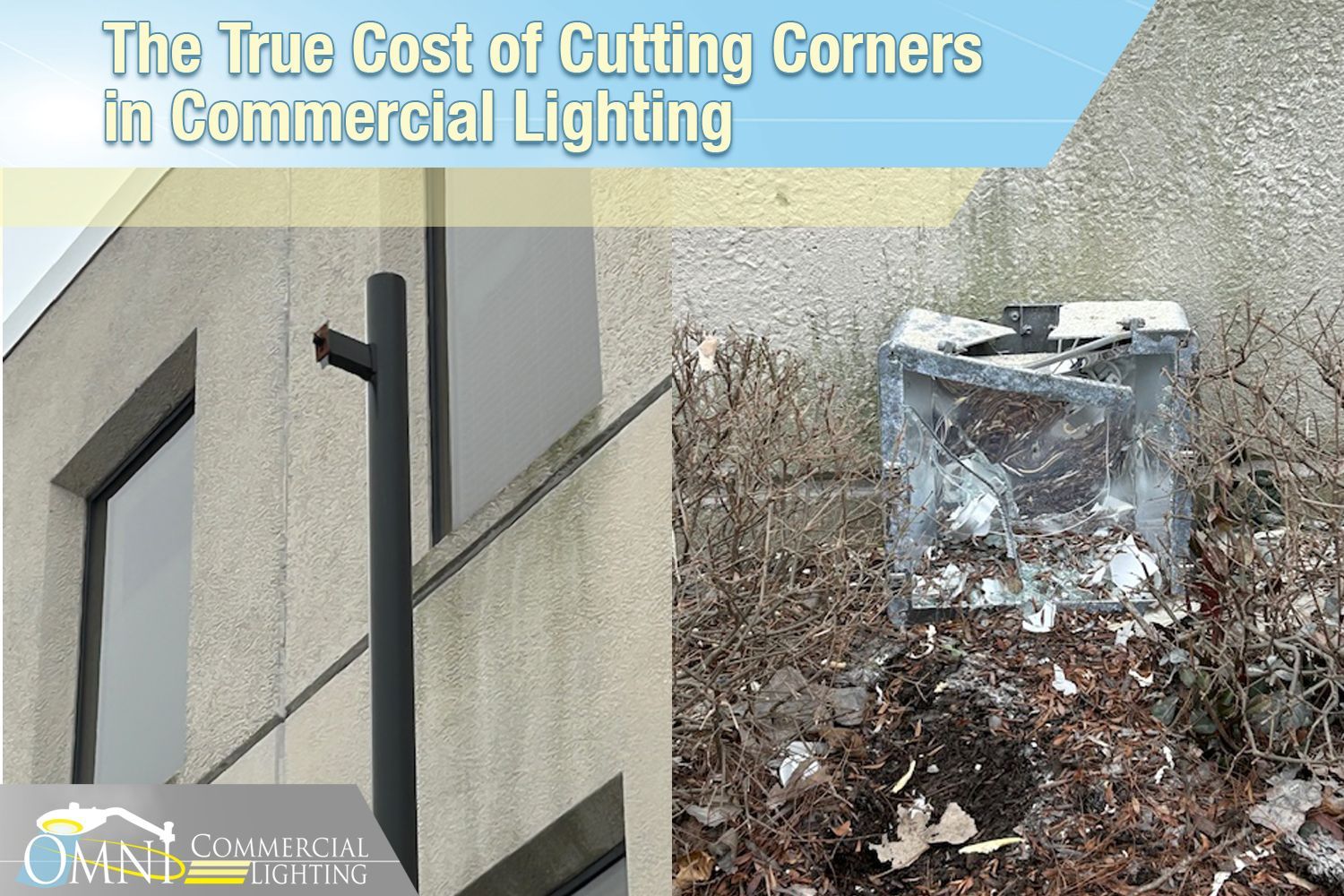 The true cost of cutting corners in commercial lighting The true cost of cutting corners in commercial lighting