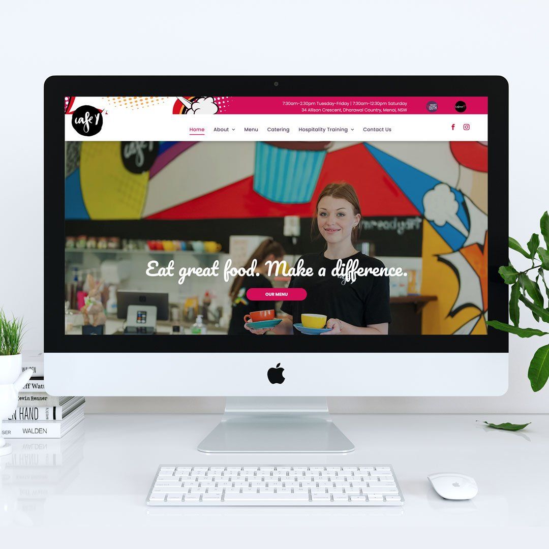 cafe website design