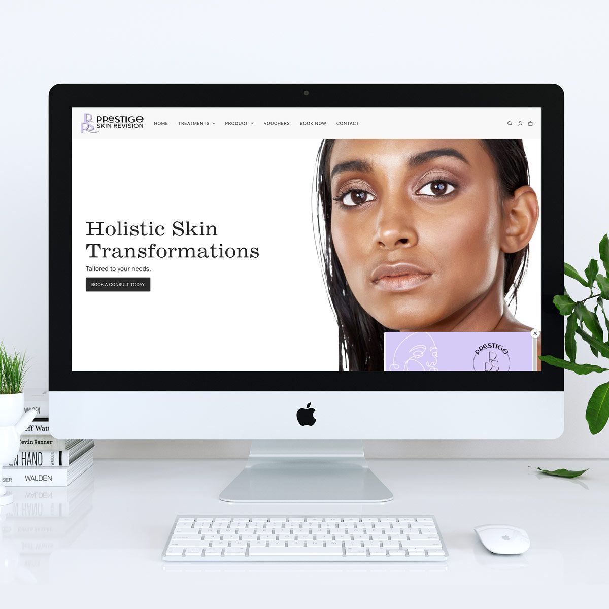 Shopify site for beauty clinic