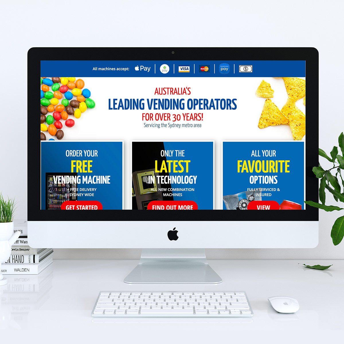 vending machine website