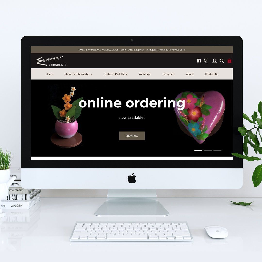 Chocolate Shopify online store designer