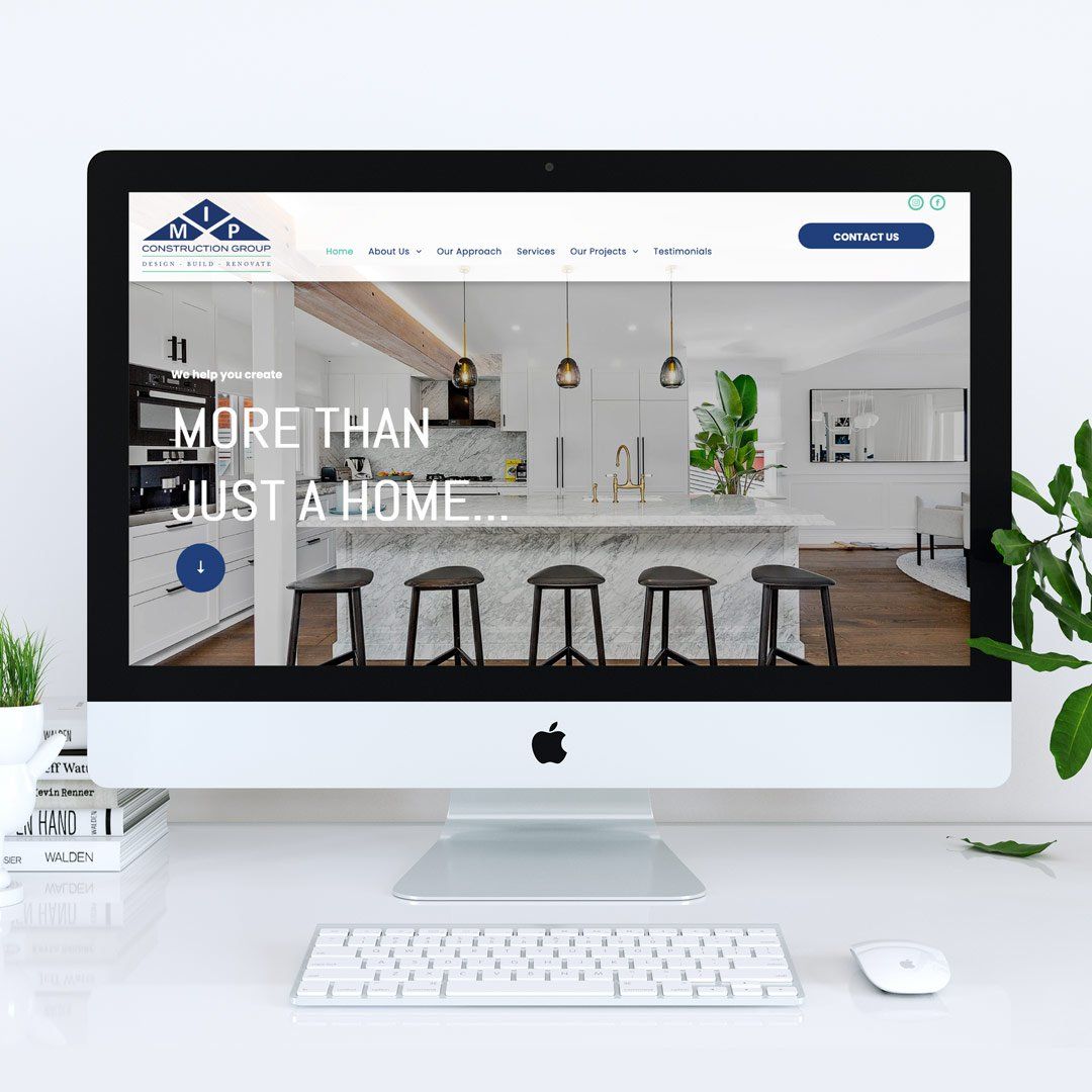 Construction company website