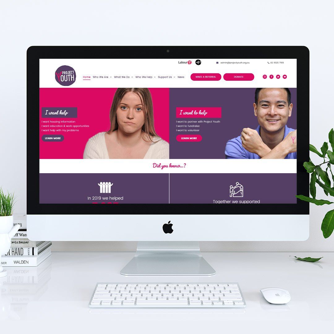 non profit website Sutherland Shire