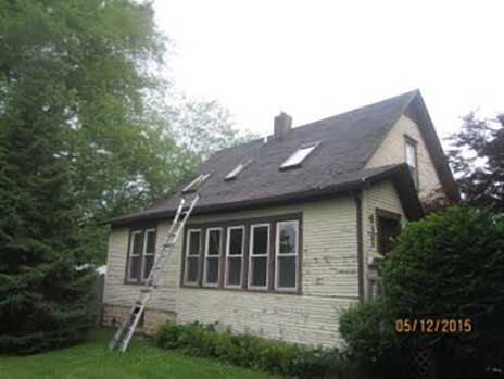 Before image of a house — slate roofing in Bradley, IL