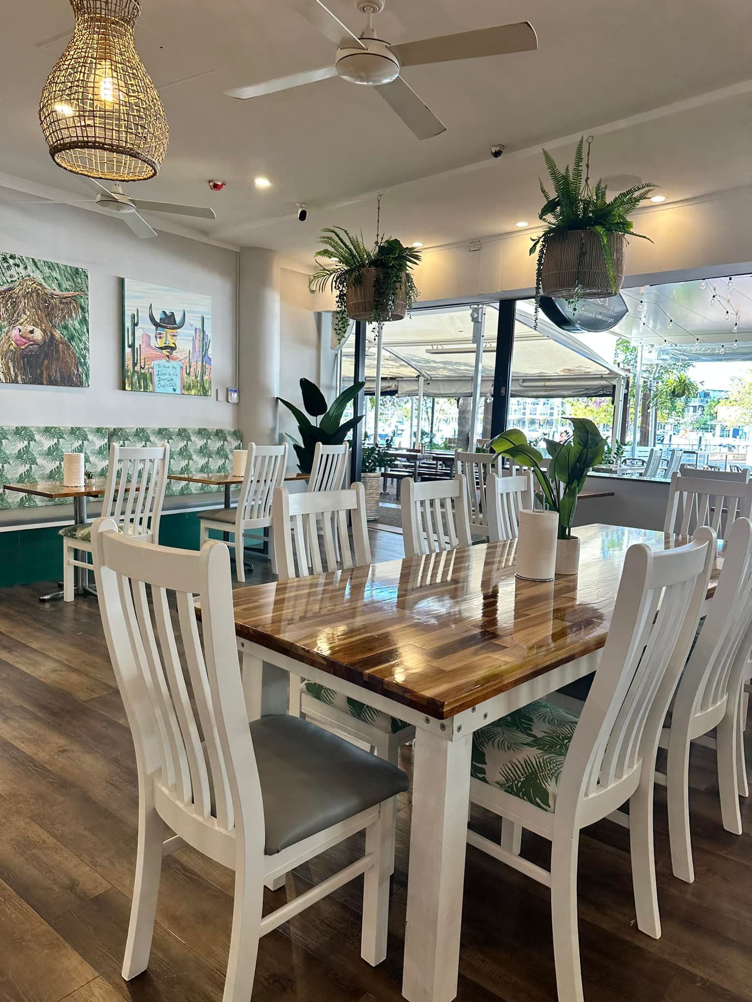 part of the feasting menu — Chop 'n Chill in Raby Bay, QLD