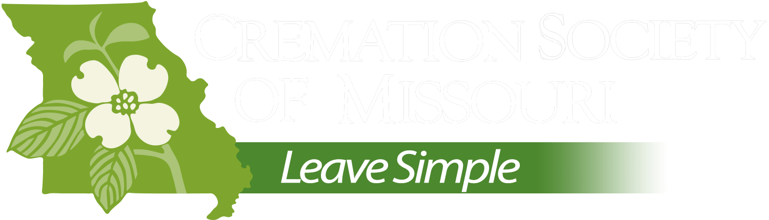 Green logo with white flower and the words “Leave Simple” in italic text