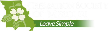 Green logo with white flower and the words &ldquo;Leave Simple&rdquo; in italic text