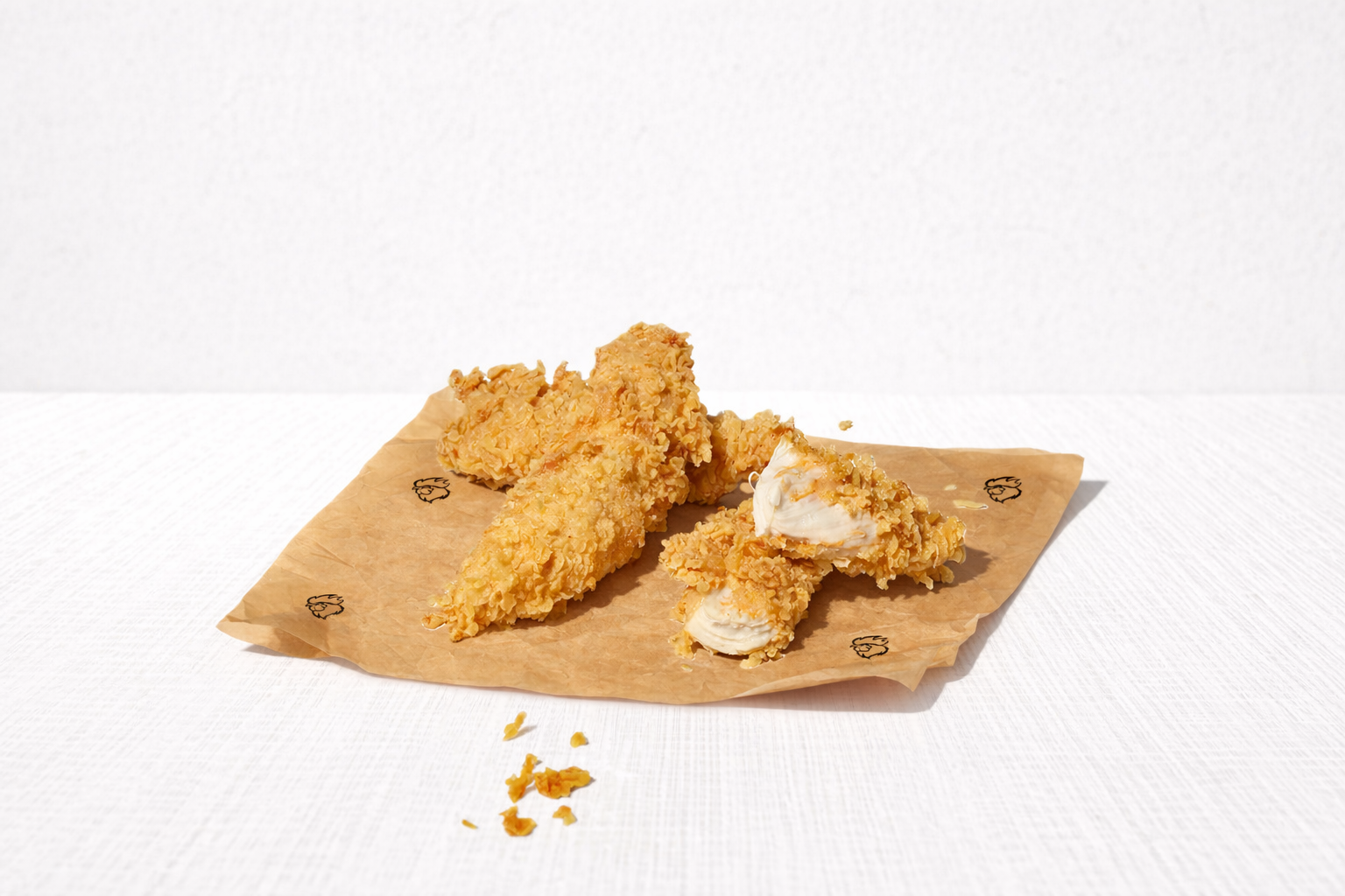 3 BONELESS STRIPS 
