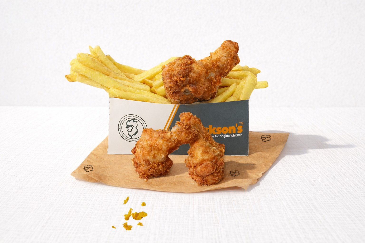 HOT WINGS SNACK BOX (3PCs)