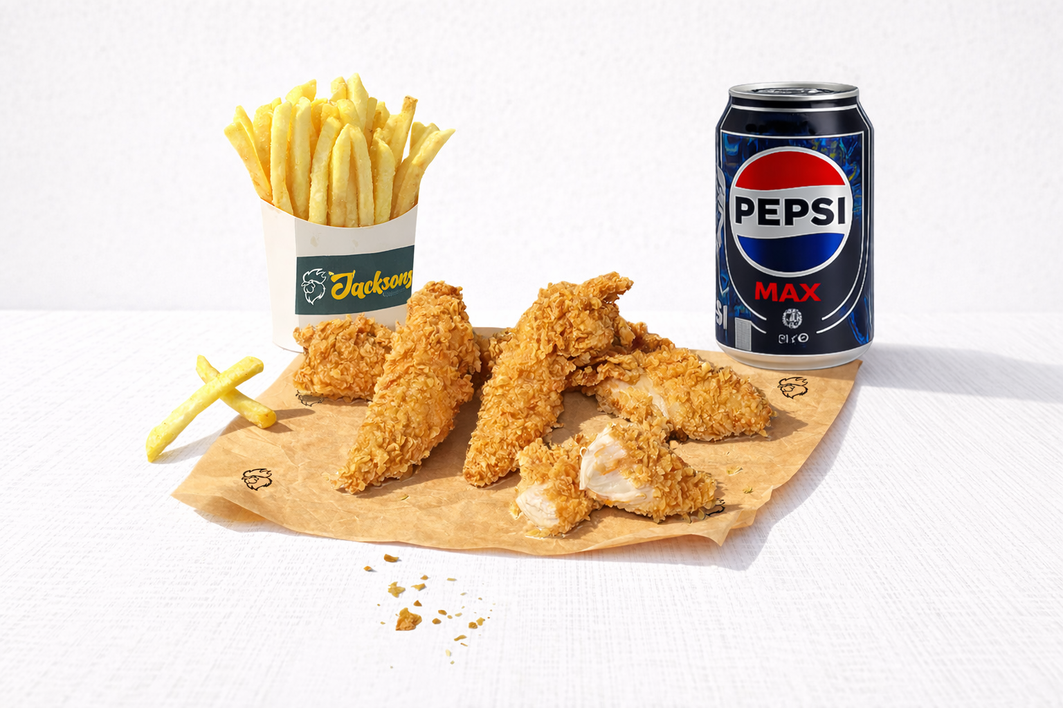 5 BONELESS STRIPS MEAL