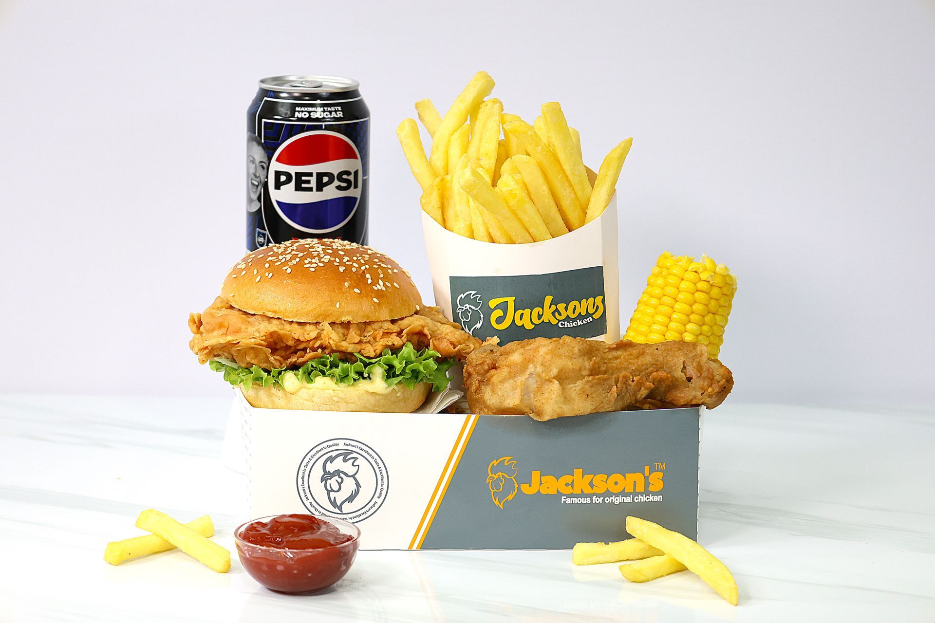 COMBO BOX MEAL WITH 1PC CHICKEN