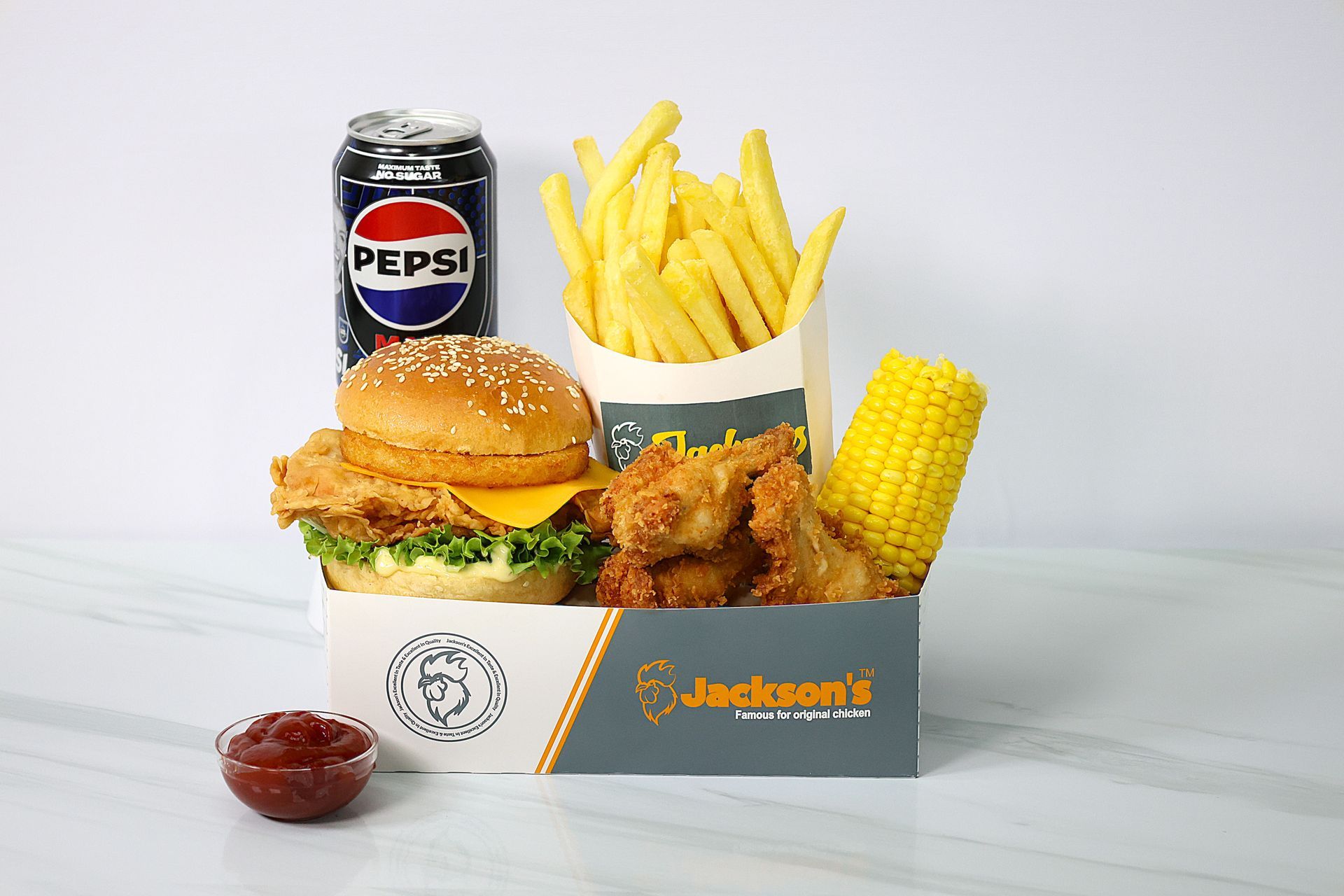 MIGHTY BOX MEAL WITH 2 HOTWINGS