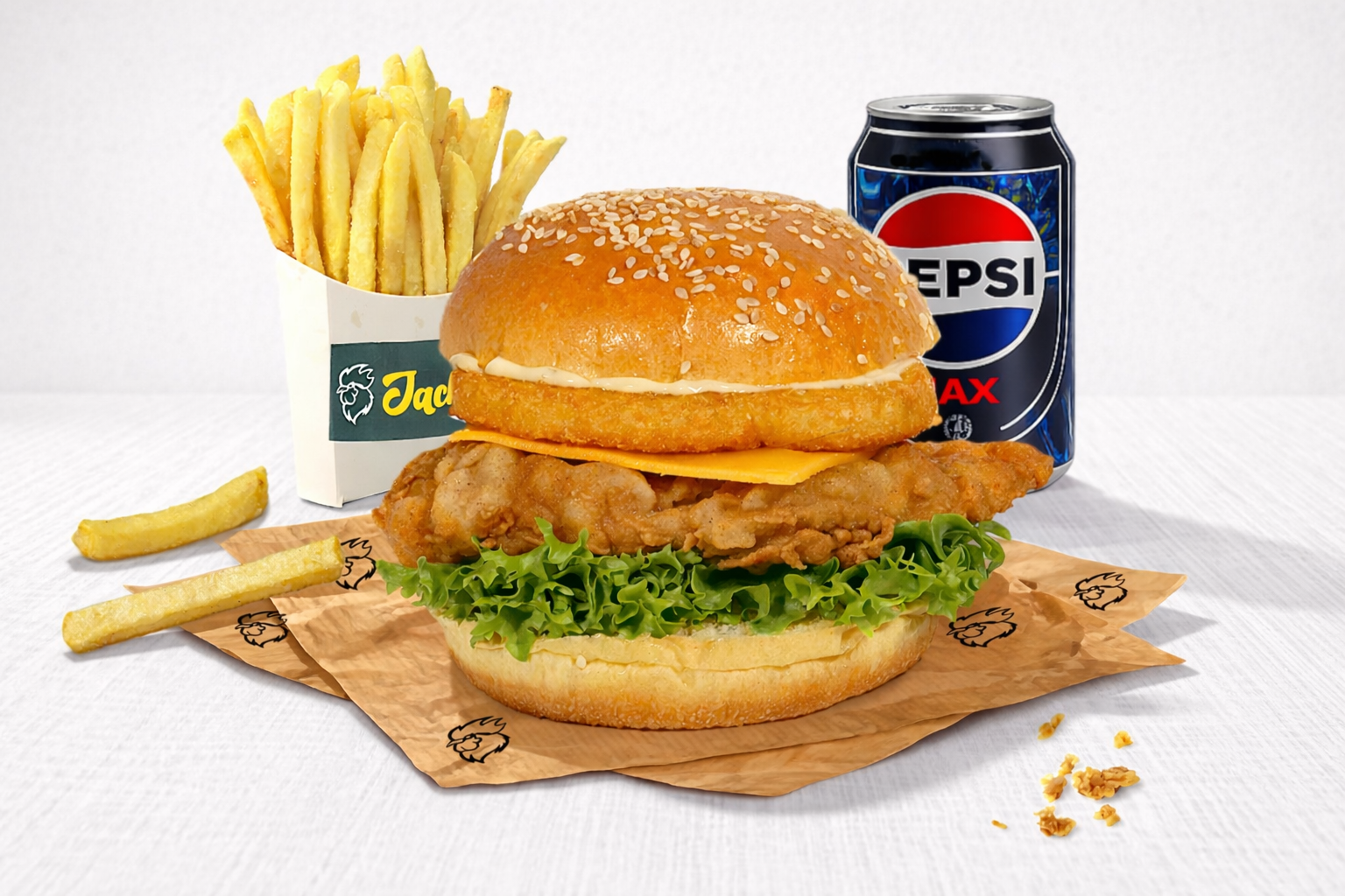 MIGHTY FILLET BURGER MEAL